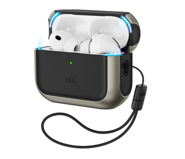 ESR Orbit Halolock Magsafe Do Apple Airpods Pro 3 Titanium - 1367317 - zdjęcie